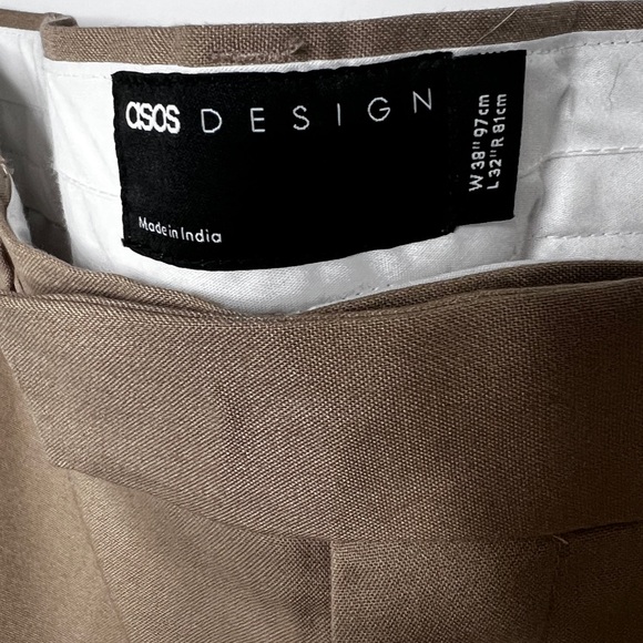 ASOS Cargo Pants in Tan Men’s Sz 38 - Picture 3 of 10